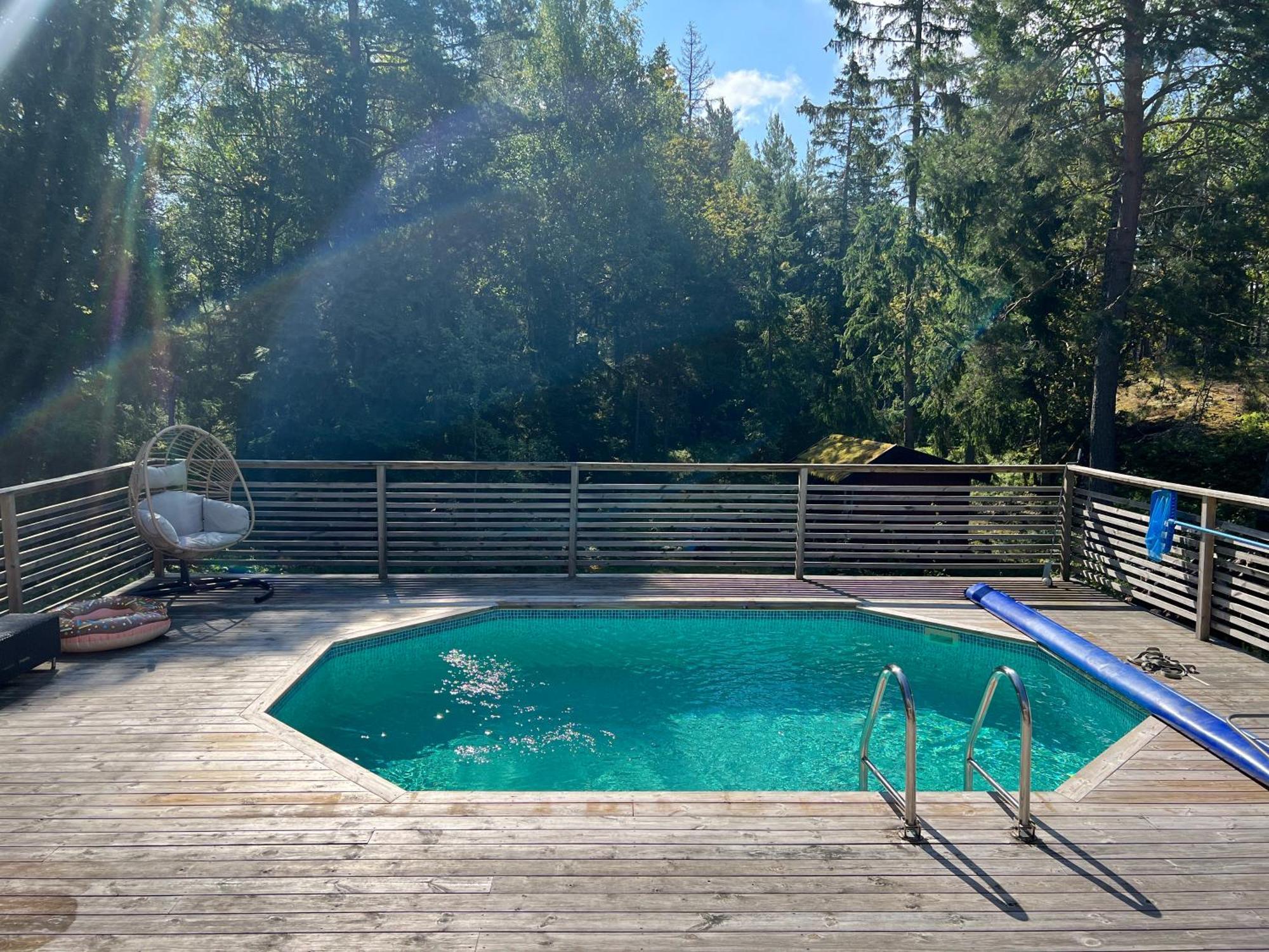 Charmigt hus på Vindö Villa Stockholm Exteriör bild